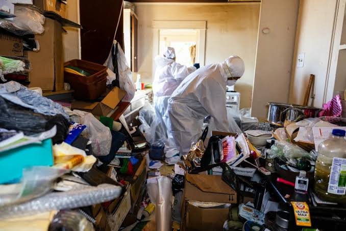 Interior cleanup and restoration work